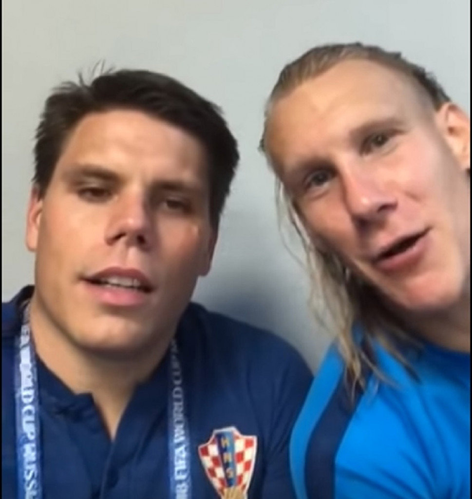 Domagoj Vida i Ognjen Vukojević