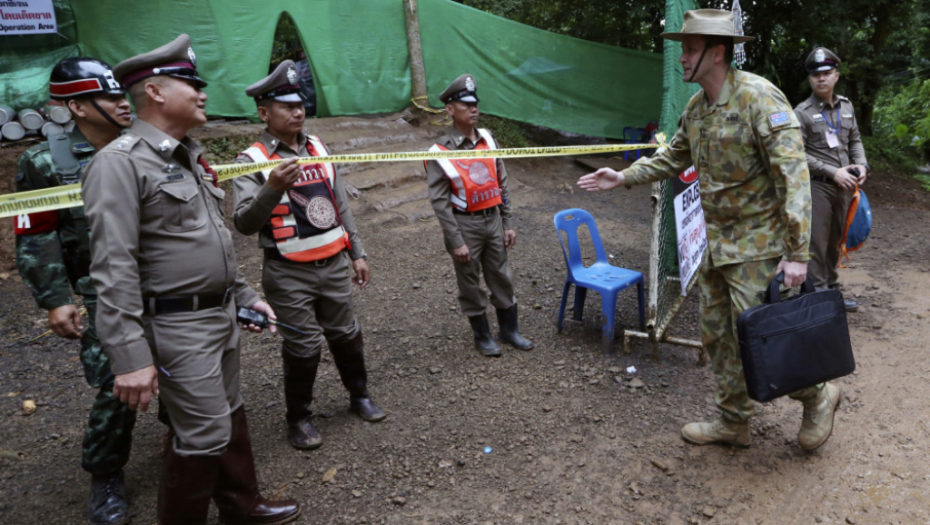 Tajland, spasavanje dečaka