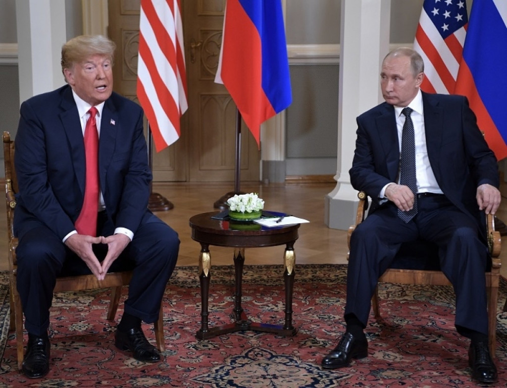 Donald Tramp i Vladimir Putin