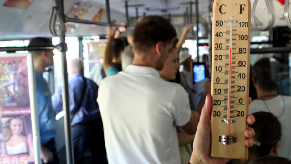 Prevoz vrućina gradski autobus gsp