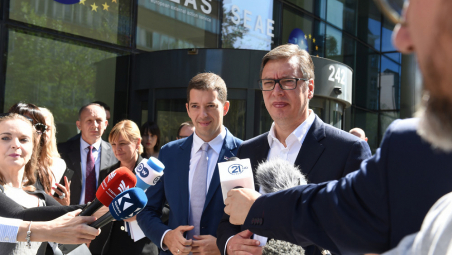 Aleksandar Vučić Brisel