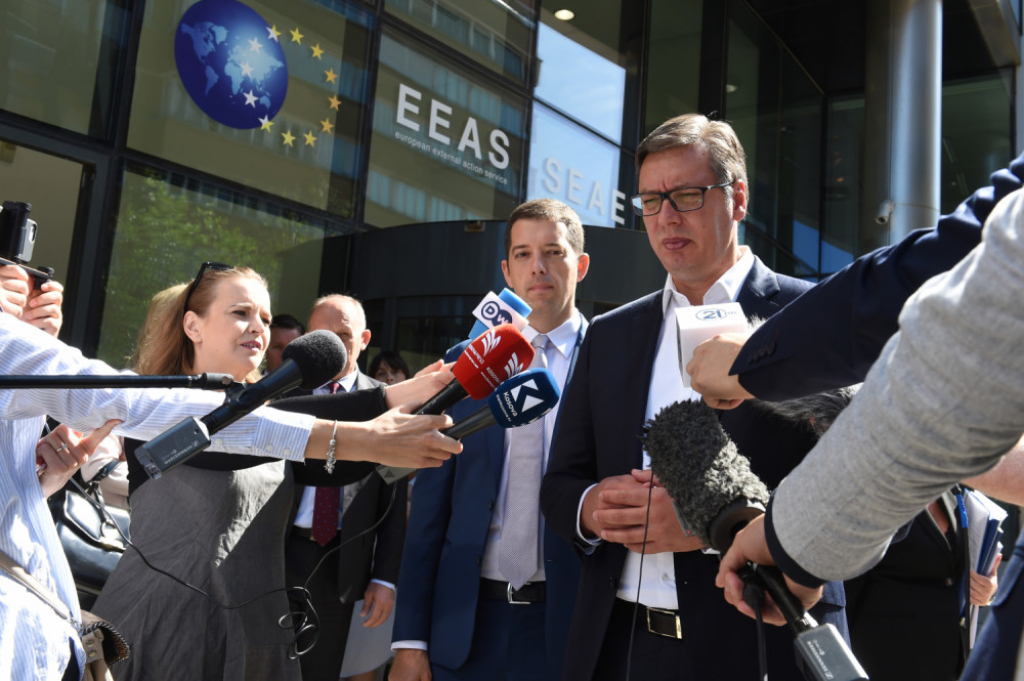 Aleksandar Vučić Brisel