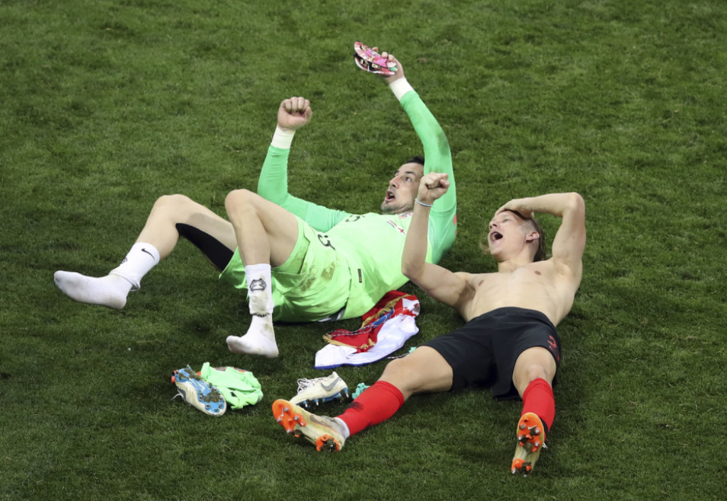 Danijel Subašić i Domagoj Vida