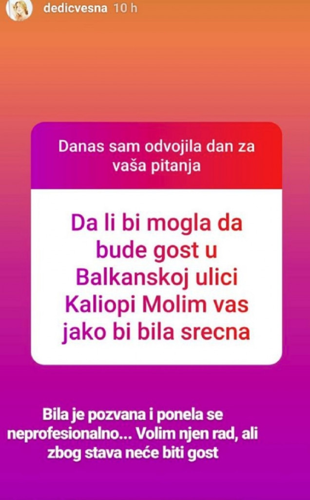 Story Vesne Dedić