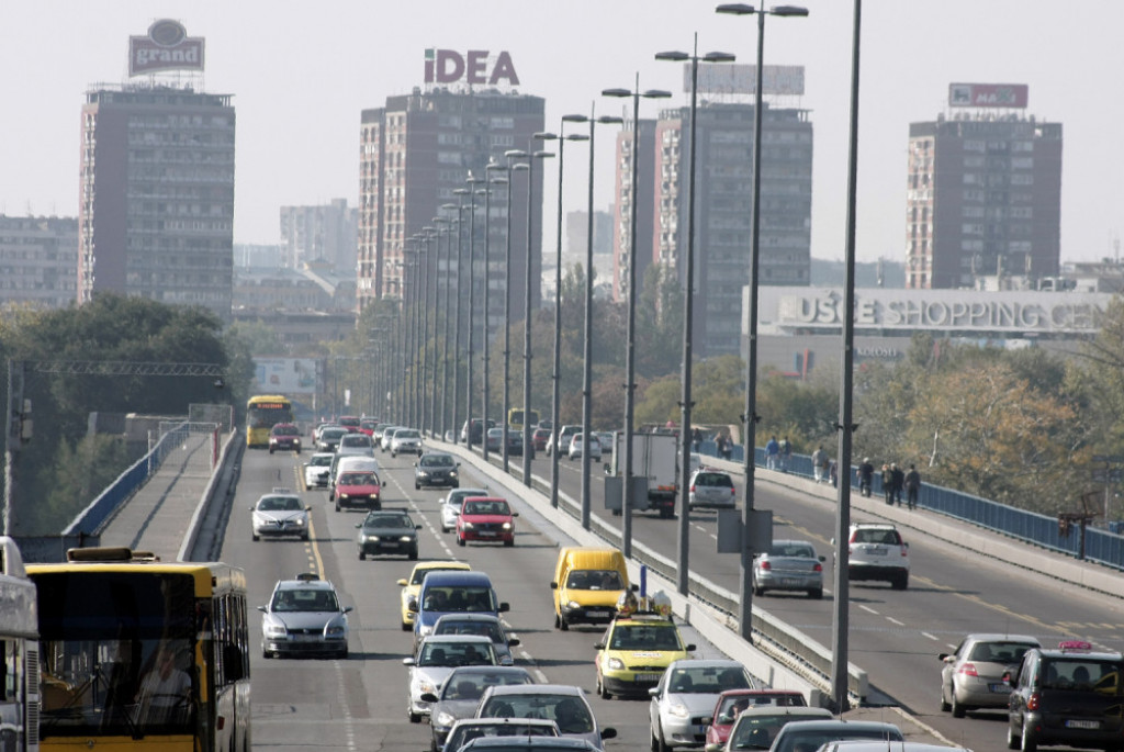 Beograd, saobraćaj, Brankov most, prevoz