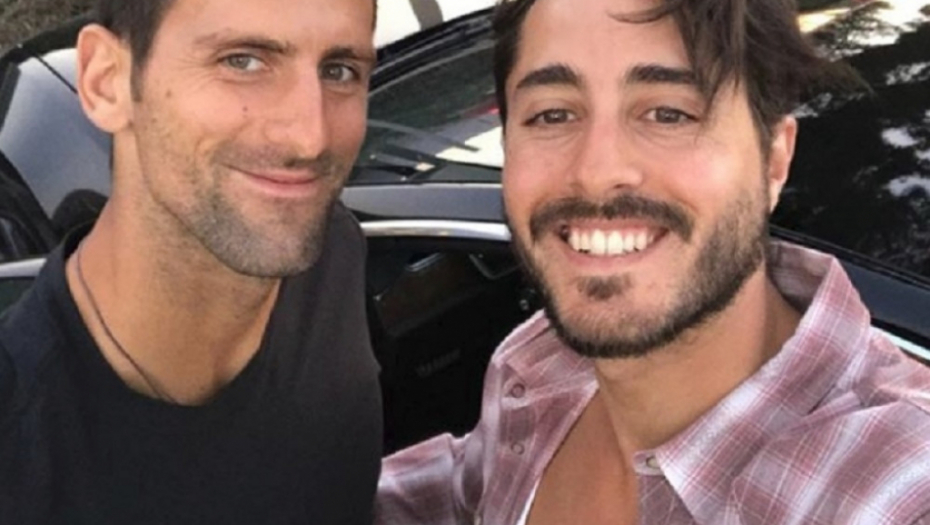 Novak Đoković i Mark Stilitano