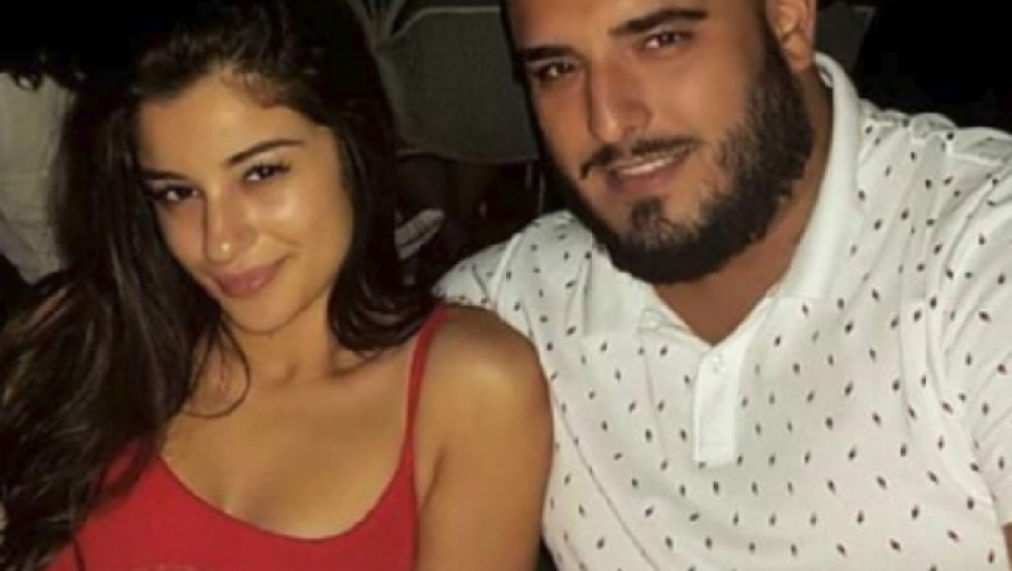 Darko Lazić sa devojkom