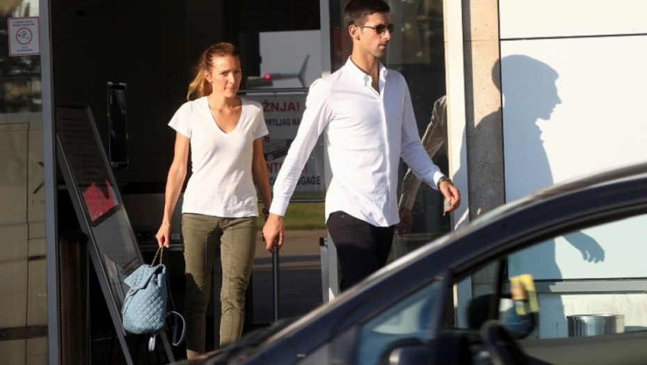 Jelena i Novak Đoković u šoku
