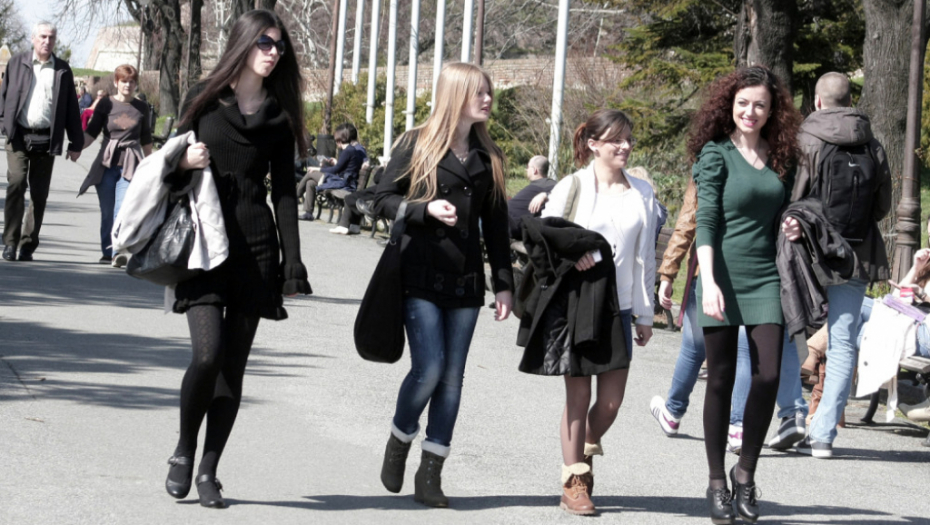 Šetnja, ljudi, Beograd