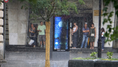 Kiša pljusak nevreme