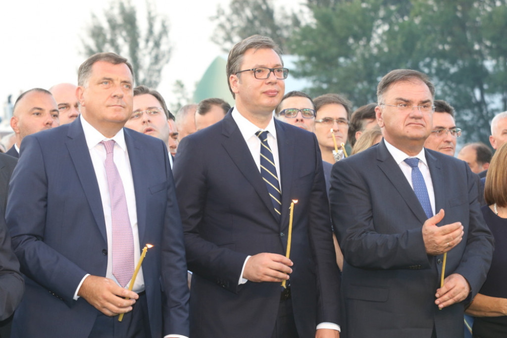 Dodik, Vučić i Ivanić