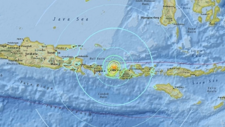 Indonezija zemljotres