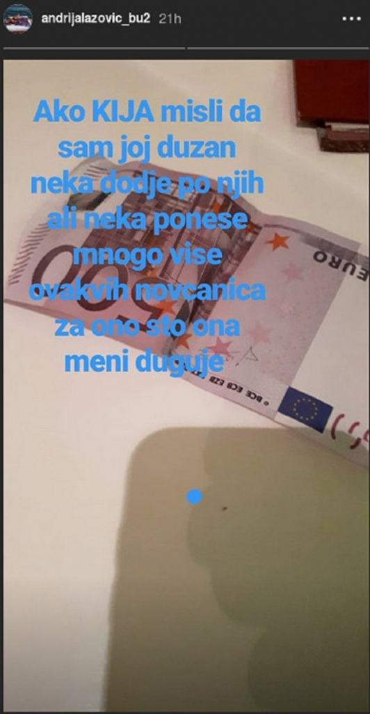 Objava Andrije Lazovića