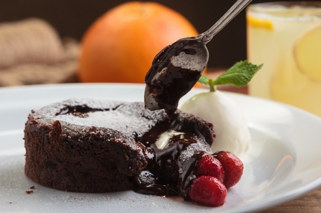 Sufle, kolač, čokolada, slatkiš, desert