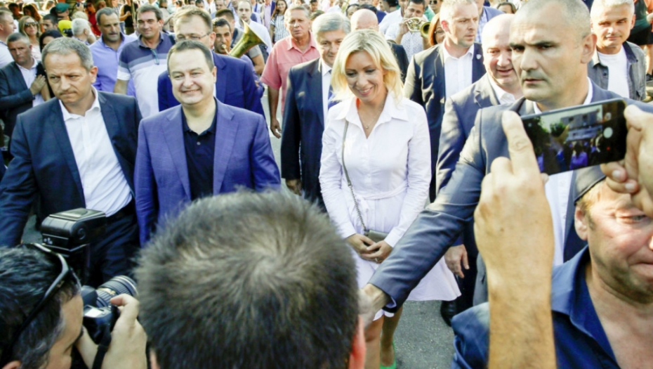 Marija Zaharova u Guči