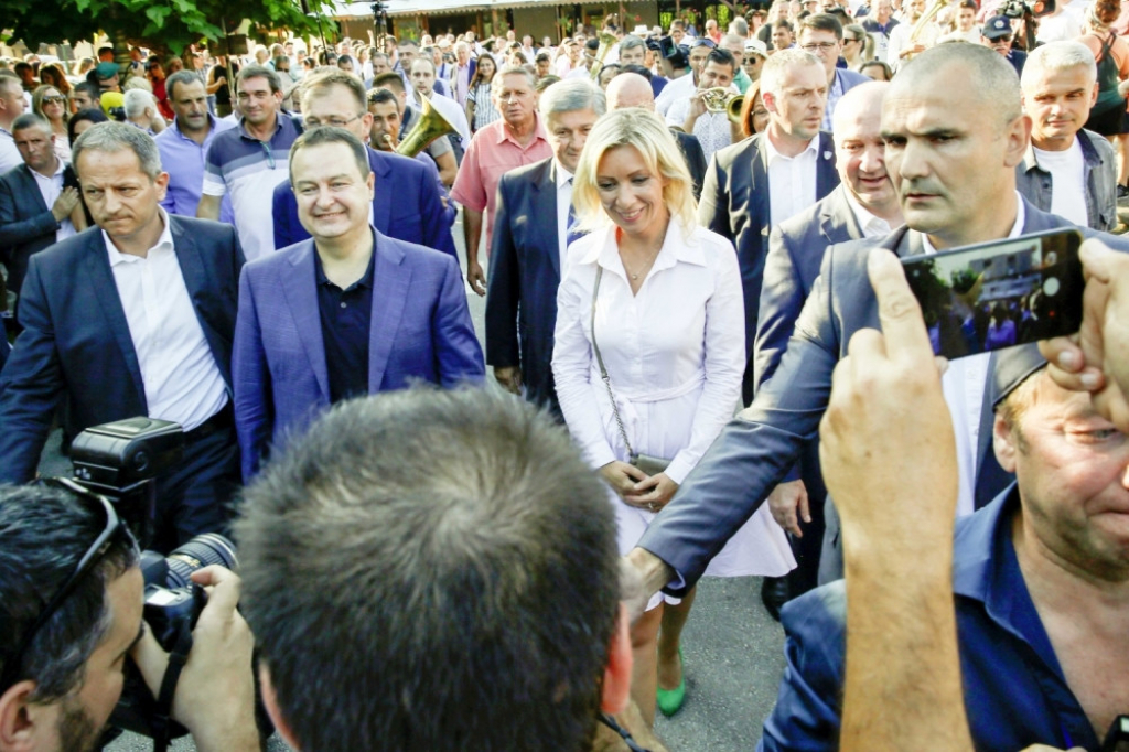 Marija Zaharova u Guči