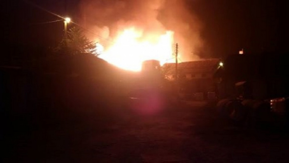 Požar u negotinskoj fabrici