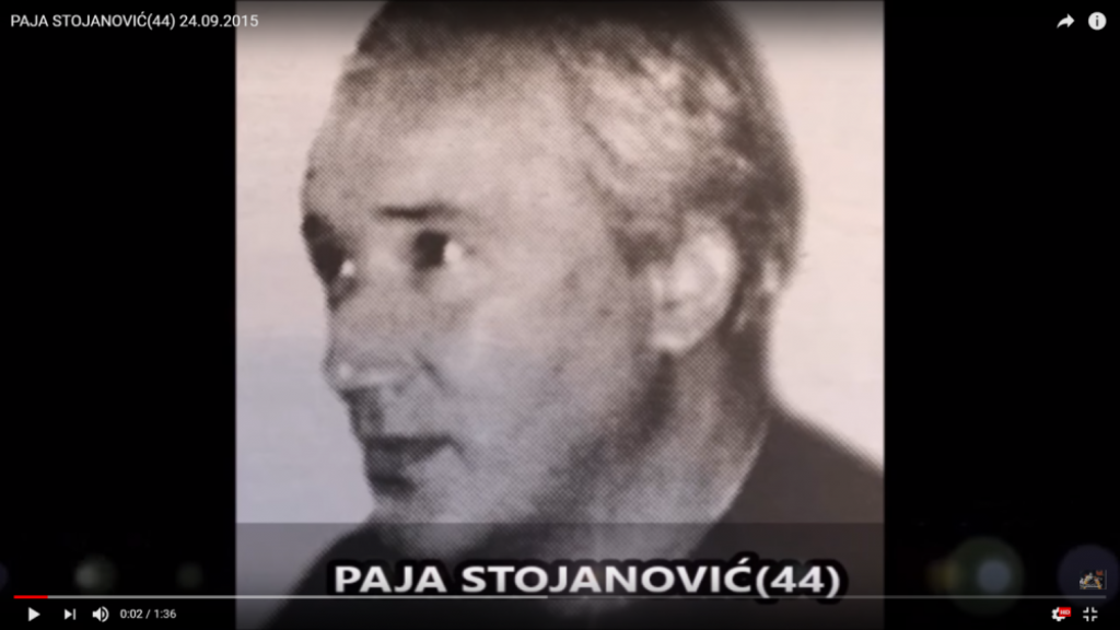Ubijeni Paja Stojanović
