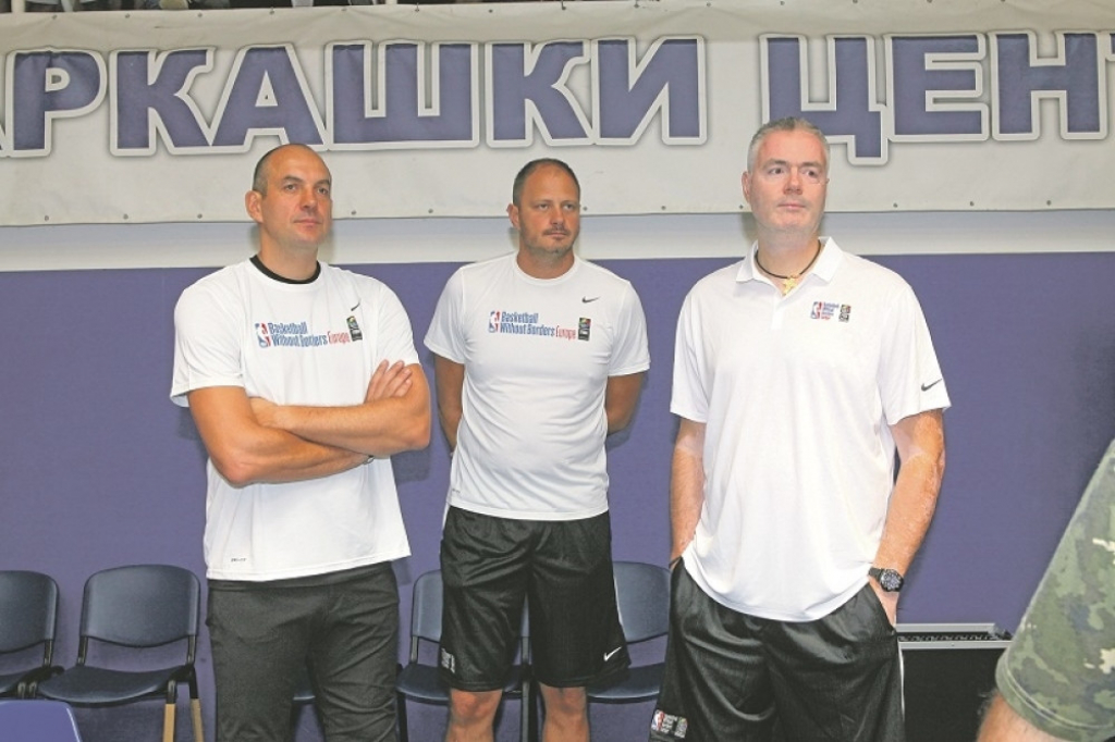 Dragan Tarlać, Radoslav Nesterović i Dejan Tomašević