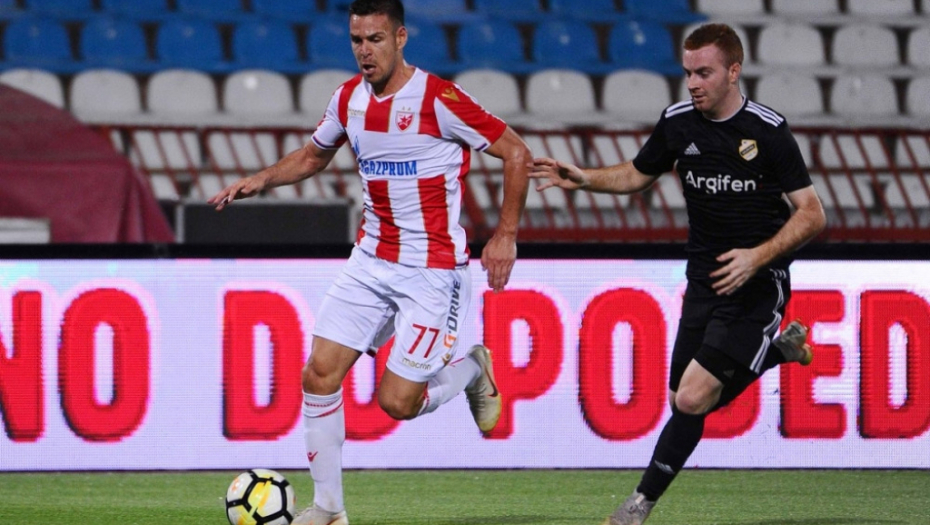 Gobeljić na meču sa Čukaričkim