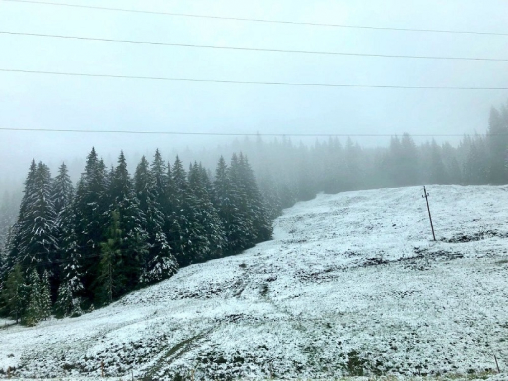 Sneg u Austriji u avgustu
