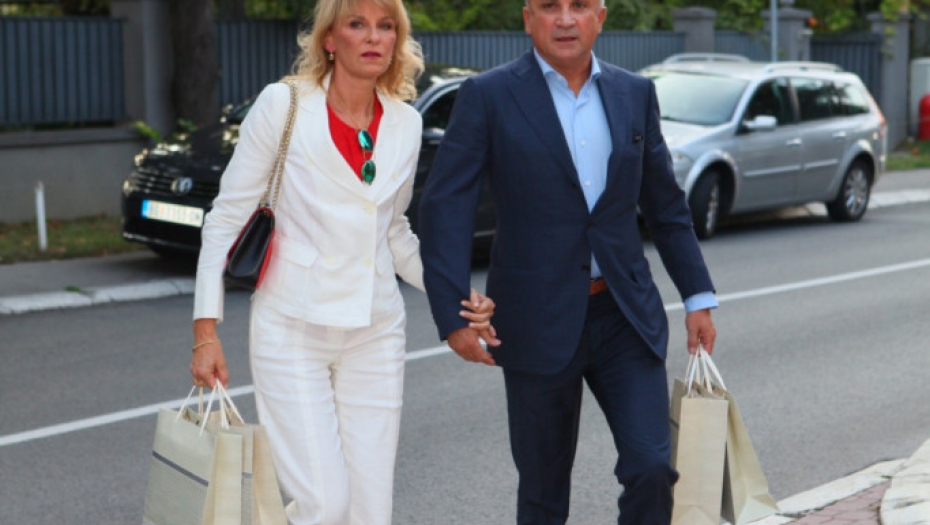 Venčanje Karića, Dijana i Srđan Đoković