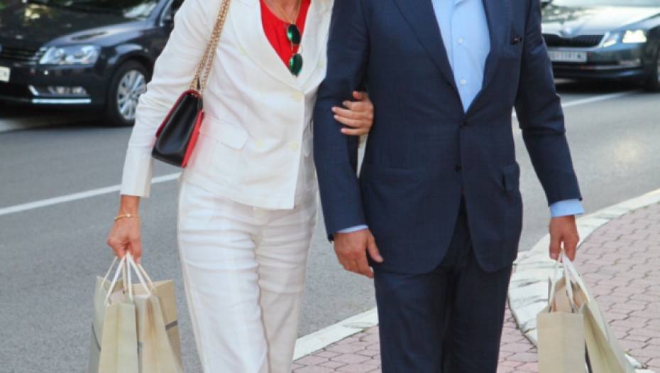 Venčanje Karića, Dijana i Srđan Đoković