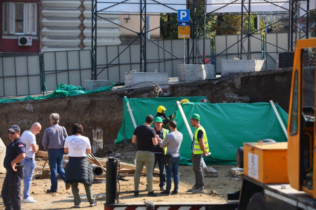 Gradilište u Kneza Miloša