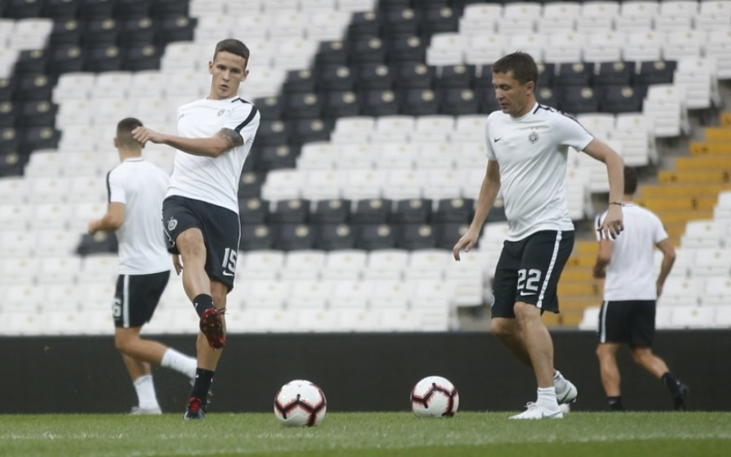 Trening Partizana u Istanbulu