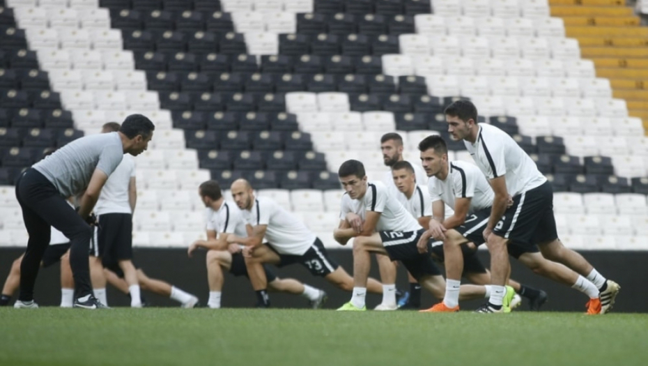 Trening Partizana u Istanbulu