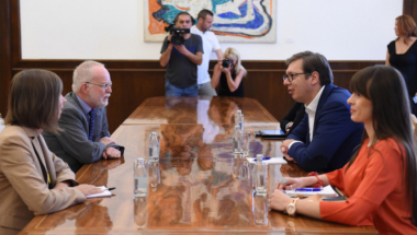 Aleksandar Vučić i Denis Kif