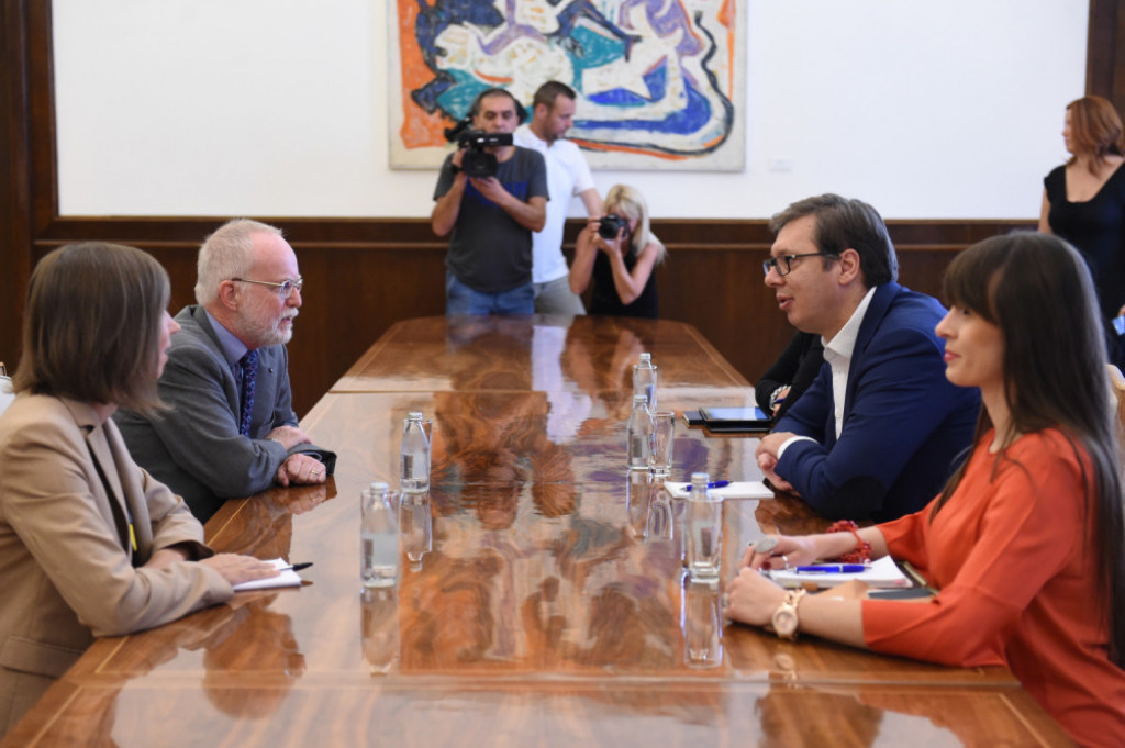 Aleksandar Vučić i Denis Kif