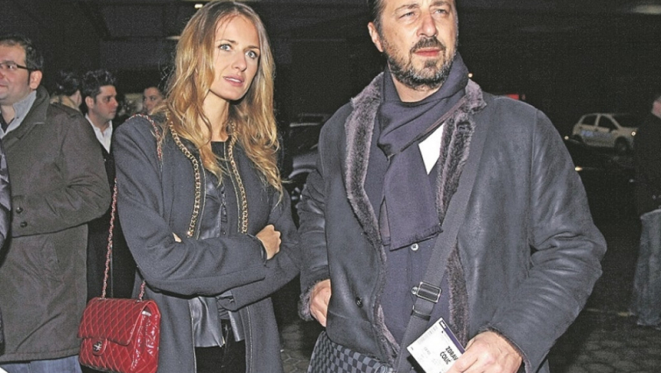 Dragoslav Miša Ognjanović i supruga Sanja Papić