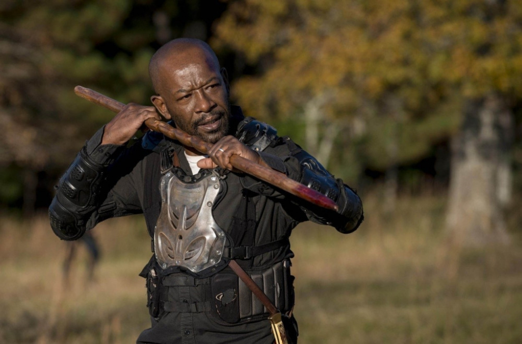 Leni Džejms kao Morgan u seriji The Walking Dead