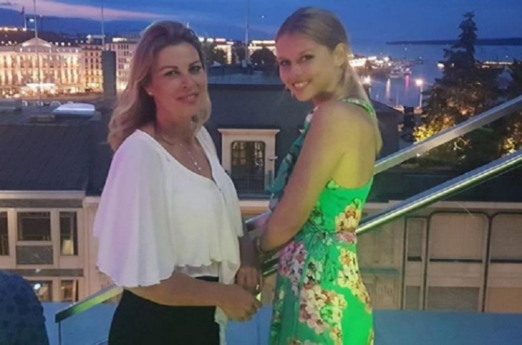 Milka Forcan sa ćerkom