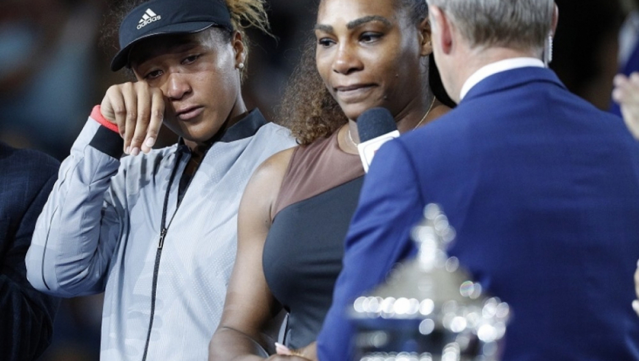 Serena Vilijams i uplakana pobednica US Opena Naomi Osaka