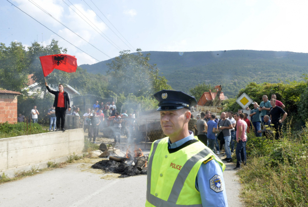 Blokada puta na Kosovu