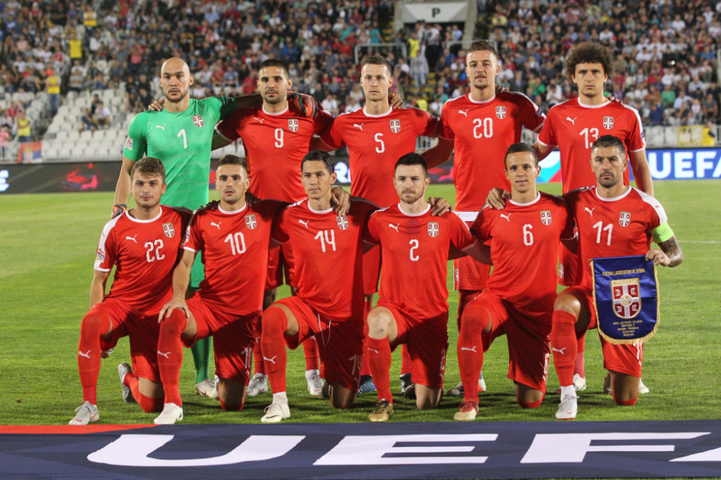 Reprezentacija Srbije pred meč sa Rumunijom