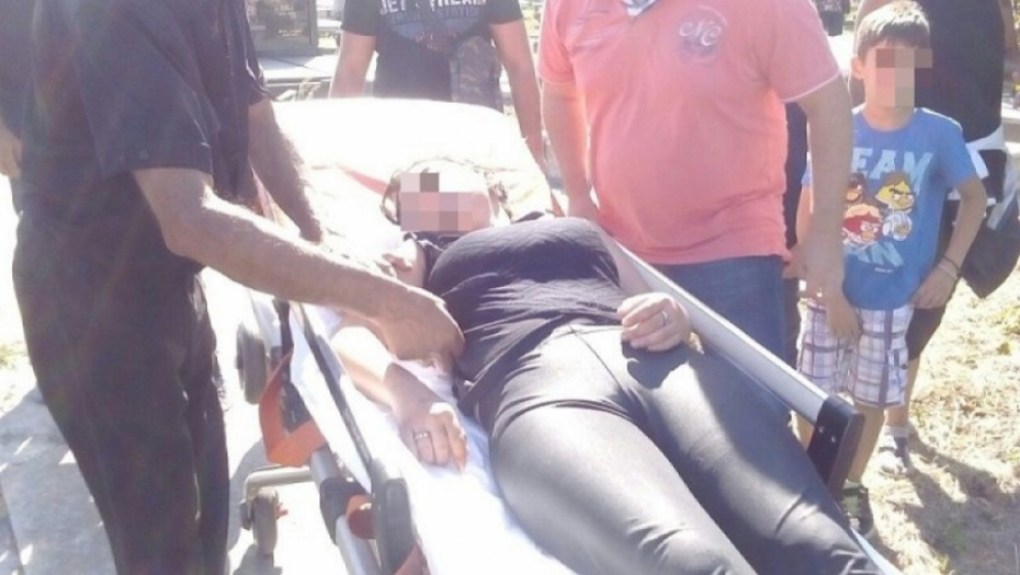 Dragana nije izdržala na nogama do kraja sahrane