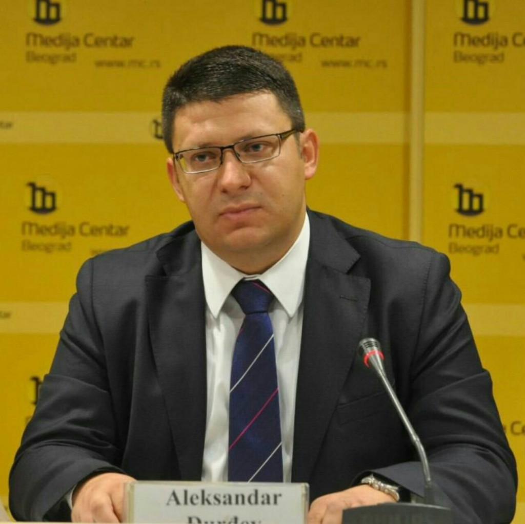 Aleksandar Đurđev, predsednik Srpske lige