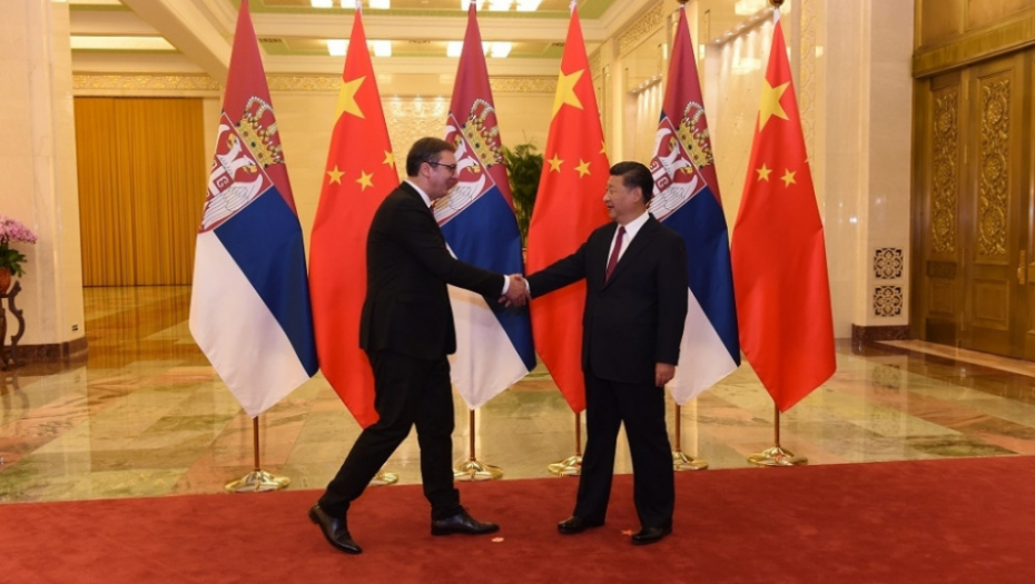 Aleksandar Vučić i Si Đinping