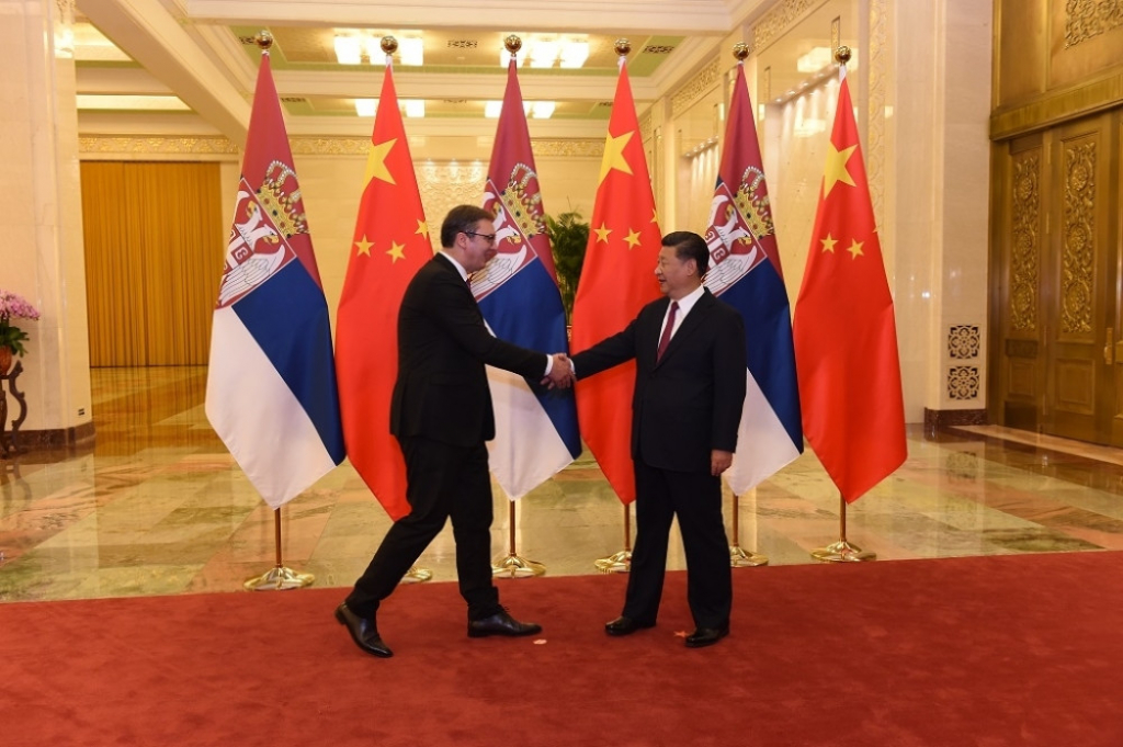 Aleksandar Vučić i Si Đinping
