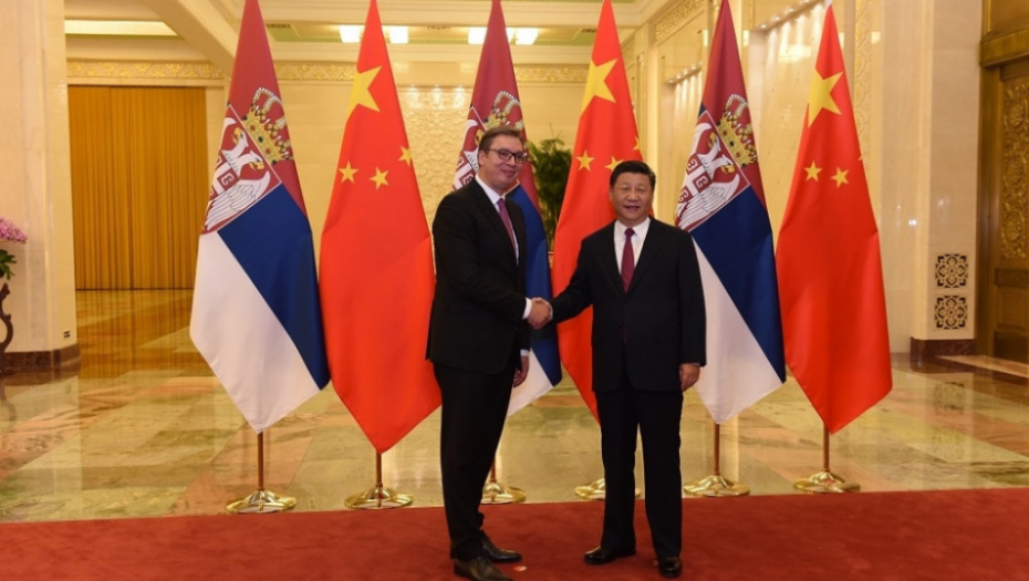 Aleksandar Vučić i Si Đinping