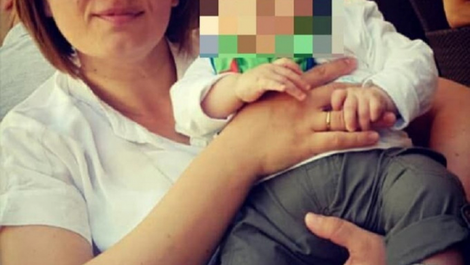 Ljiljana Moharić sa bebom