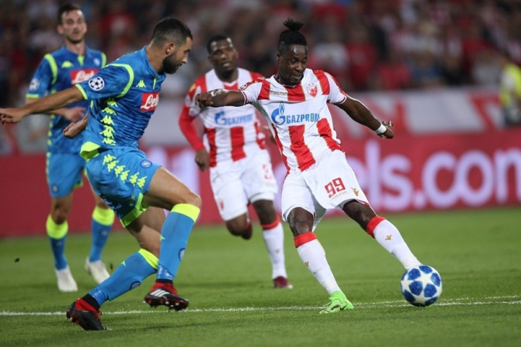 Boaći na meču sa Napolijem