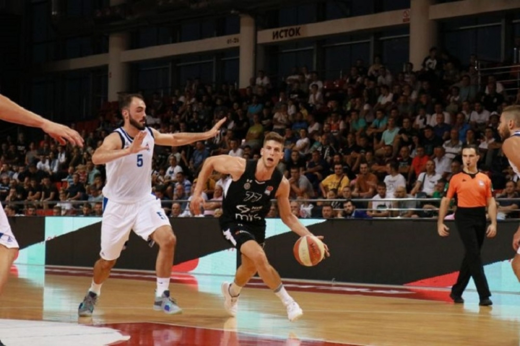 Aleksej Nikolić na meču Partizan - Mornar