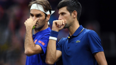 Rodžer Federer i Novak Đoković