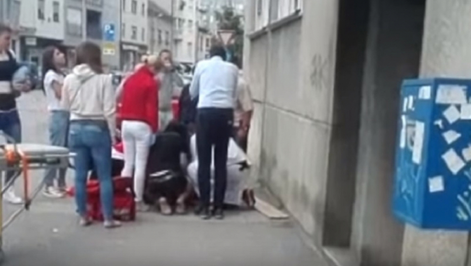 Dečak pao sa drugog sprata