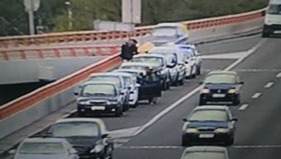 Lančani sudar na Mosarskoj petlji 