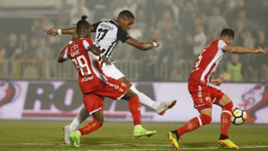 Rikardo Gomeš na derbiju Partizan - Crvena zvezda